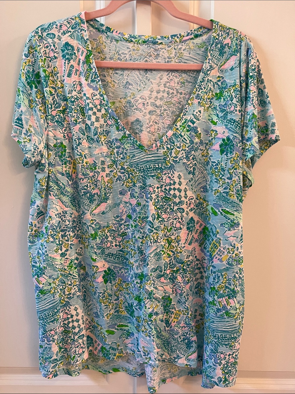 Lilly Pulitzer Etta Top South Carolina